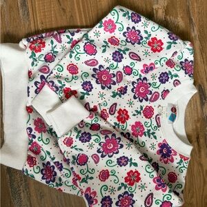 Floral Patterned Sweatshirt